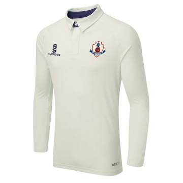 Aunis CC Ergo Long Sleeve Navy Trim Shirt